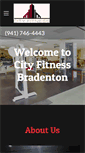 Mobile Screenshot of cityfitnessbradenton.com